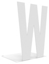 БУКВА W подставка для книг