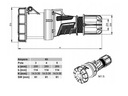 Резиновый удлинитель силовой H07RN-F 5x16 30м OnPD 63A