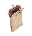 Мини-сумка Anekke 3в1 маленькая Бежевая сумка-кошелек-футляр для очков Studio