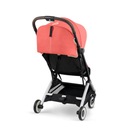 CYBEX ORFEO ŠPORTOVÝ KOČÍK RÁM STRIEBORNÝ HIBISCUS RED Rám hliníkový