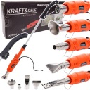 ЭЛЕКТРИЧЕСКАЯ ГОРЕЛКА 2000ВТ 4 НАСАДКИ