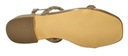 Sandały wygodne złote BIBI LOU 856Z00HG cyrkonie r Marka Bibi Lou