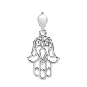 КУЛОН ФАТИМЫ ЧАМСА, серебро 925 пробы