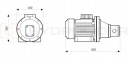 НАСОС HYDR ЗУБЧАТАЯ ПРАВА 18L + ДВИГУН ЕЛЕКТРИЧНИЙ 3-FAZ IE3 400V 5,5KW 17MPA  (17575643983) фото min 5