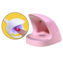 Mini nechtová lampa UV gélová lampa na nechty, USB Mini Nail UV Light LED Therapy Pink