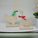 ПАСХАЛЬНОЕ УКРАШЕНИЕ - ДЕРЕВЯННЫЕ ГУСИ