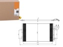 RADIATEUR KLIMAT. FORD NRF 35551 DÉSHYDRATEUR CLIMATISATIONphoto 8