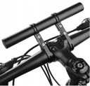 УДЛИНИТЕЛЬ РУЧКИ ВЕЛОСИПЕДА РУЛЬ ВЕЛОСИПЕДА 20 СМ АЛЮМИНИЙ ЧЕРНЫЙ