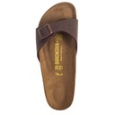 Topánky Dámske Šľapky Birkenstock Madrid Nubuk Mocca Hnedé Značka BIRKENSTOCK