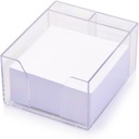 Куб неклееный, контейнер НАТУНА, 85х85х50, белый