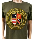 U.S. POLO ASSN bavlnené tričko vlajka khaki L Veľkosť L