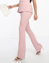 In The Style NH8 ywc ružové nohavice na gumičku zvony XS Dominujúca farba ružová