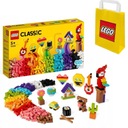 LEGO Classic Стопка блоков Большой набор разноцветных кубиков, 1000 штук. 11030