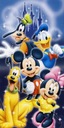 ПОЛОТЕНЦЕ ДЛЯ КУПАНИЯ Mickey Duck DISNEY BEACH
