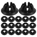 20PCS UNIVERSAL ЧЕРНЫЙ HOOD ROD SUPPORT CLIPS FOR CAR HOOD  фото 6