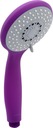 РУЧКА ДЛЯ ДУША ФИОЛЕТОВЫЙ, 3 ФУНКЦИИ, 100 мм