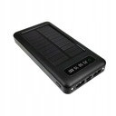 POWERBANK SOLARNY ŁADOWARKA 20000mAh LATARKA SOLAR PANEL 2XUSB Wysokość produktu 14 cm