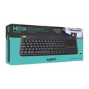 Logitech K400 Plus Keyboard, US/int Układ klawiatury US international (qwerty)