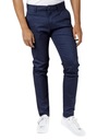 Elegantné pánske NOHAVICE Chinos Casual Tapered Fit tmavomodré W30 L30