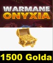 WOW WARMANE ONYXIA GOLD 1500 ШТ 1,5 тыс. ЗОЛОТА A/H ЧАСТНЫЙ СЕРВЕР