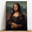 Plakat A3 Mona Lisa Obraz Leonardo da Vinci Wysokość produktu 42 cm