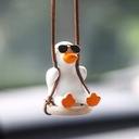 ПОДВЕСКА АВТОМОБИЛЬ-УТКА НА ЗЕРКАЛЕ КАЧЕЛЯ