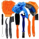 НАБОР ДЛЯ ОЧИСТКИ ВЕЛОСИПЕДНОЙ ЦЕПИ + МАШИНА ДЛЯ СМАЗКИ 10 ЭЛЕМЕНТОВ.