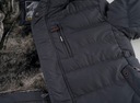 Pánska zimná teplá páperová bunda s medvedíkom s kapucňou čierna MP88 XXL Kód výrobcu MP88