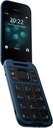 Телефон NOKIA 2660-раскладушка с двумя SIM-картами, синий