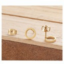 ЗОЛОТЫЕ СЕРЬГИ-КОЛЬЦА, ХИРУРГИЧЕСКАЯ СТАЛЬ