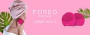 Foreo Luna Mini 3 sonická kefka na čistenie tváre Fuchsia Funkcie masáž čistenie