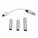 Адаптер USB C к AUX для наушников с поддержкой 32 бит 384 кГц PCM USB