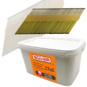 ГВОЗДИ ОЦИНКОВАННЫЕ ДЛЯ ГВОЗДИЛ, ССОЕДИНЕННЫЕ С БУМАГОЙ 2,9х65 R 3000 ШТ ОЦИНКОВАННЫЕ