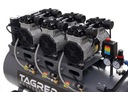 Tagred TA3389, Bezolejový kompresor s 100l, 230V, 6 piestov, 6000W | 10 BAR Maximálny tlak 10 bar