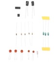 FM rádio Digitální s led displejem diy kit Stav balení originální