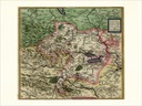 КАРТА Северного Рейна-Вестфалии 30X40 1592 г. М72
