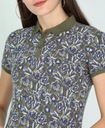 U.S. POLO. ASSN bavlnené dámske tričko khaki S EAN (GTIN) 8907686784335