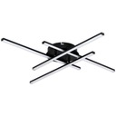 Lampa sufit 34W PLAFON MODERN żyrandol MODENA LED