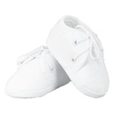 BIAŁE BUCIKI NA ROCZEK CHRZEST SESJĘ NIECHODKI DLA CHŁOPCA ROZMIAR 12 CM