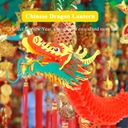 ФОНАРЬ ДРАКОН Китайское украшение на Новый год, супер красочный дизайн