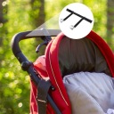 УНІВЕРСАЛЬНИЙ ПІДСТАКАННИК ДЛЯ ДИТЯЧОГО ВІЗОЧКА ЧОРНИЙ Зручна ручка