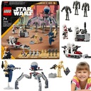 LEGO Star Wars 75372 Боевой набор «Клон-солдат и боевой дроид» ДЕНЬ ВАЛЕНТИНА