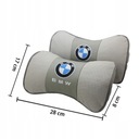 Кожаный подголовник для BMW, 2 шт.