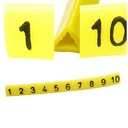 OZNACZNIK PRZEWODÓW OZ-1/1-10 ŻÓŁTY 100 SZT.