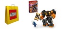 LEGO Ninjago 71806 - Coleov mach živlu zeme + taška LEGO
