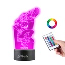 Настольная лампа со светодиодной статуей Game Valorant Raze