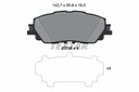 ZAPATAS HAM. TOYOTA P. RAV 4 2.0- 2.5 18- 