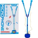 2 МИКРОФОНА + СИНИЙ ЗВУК ШТАТИВА