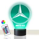 Светодиодная ночная настольная лампа Mercedes AMG Pilot 3D