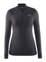 Термоактивная женская блузка CRAFT Wool Comfort, размер молнии. XL /H32/